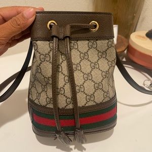 sold***Authentic Gucci mini bucket